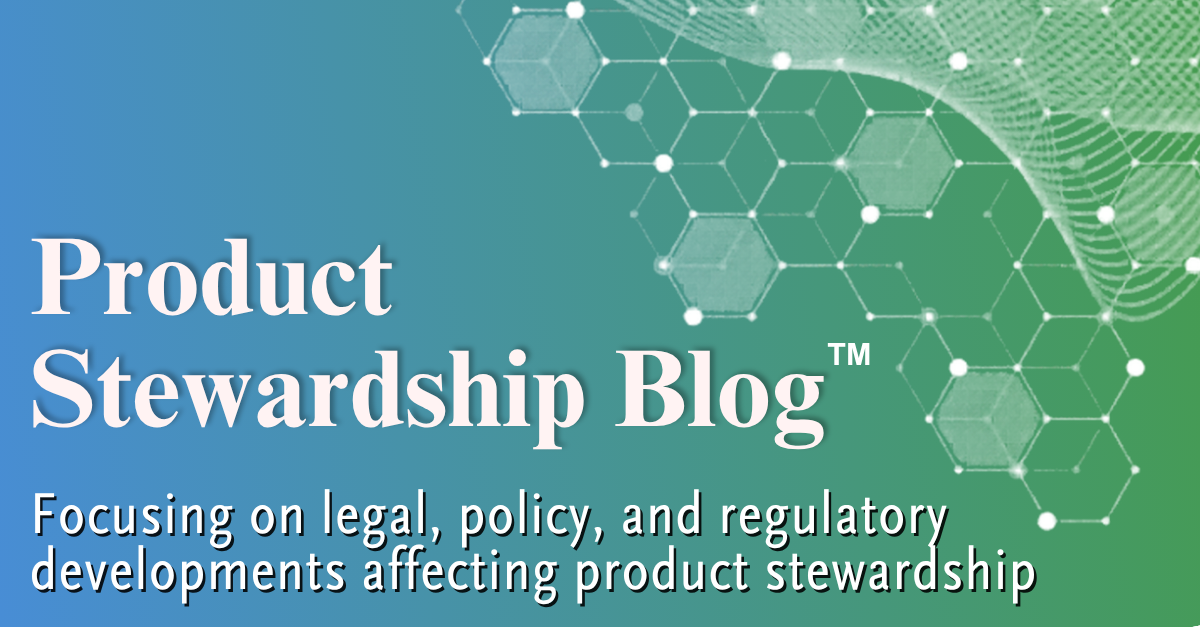 Announcement: Product Stewardship Has Always Been Part of the Story